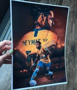 Plakat A4 kodak neymar 