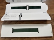 NOWY pasek Apple Watch 44/45/49mm Sequoia Green Leather Link S/M / ML7Y3ZM