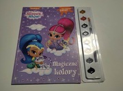 Shimmer shine kolorowanka z farbkami