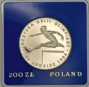 200 zł 1984 rok Igrzyska XXIII Olimpiady Los Angeles 