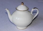 FURSTENBERG KSIEZNA DUZY DZBANEK DO HERBATY ECRU ZLOTO 02422