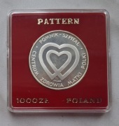 Moneta próbna 1000 zł Pomnik - Szpital Centrum Zdrowia Matki Polki