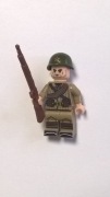 5 Figurek żołnierzy rosyjskich z broniami WW2 kompatybilne z Lego, Cobi