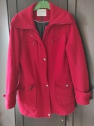 Płaszcz zimowy bordowy Canada by C&A 40 