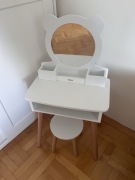 Toaletka drewniana dziecięca