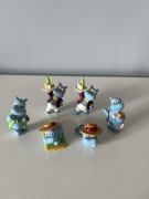Figurki Kinder niespodzianka Hipopotamy na statku lata 90