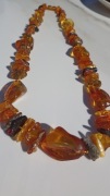 Naszyjnik Korale z bursztynem baltyckim amber 46cm 