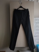 Czarne eleganckie spodnie galowe Vestito Vesta spodnie garniturowe M