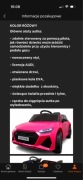 Auto na akumulator AUDI RS 6 