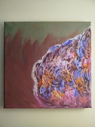 Ręcznie malowany obrazek w jednym egzemplarzu 