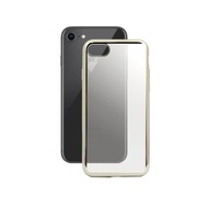 Etui BUMPER GLOSSY TPU do telefonu IPH 7 8 srebrne