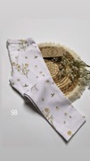 Nowe legginsy kwiaty kwiatowe bawełniane