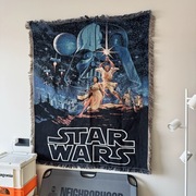 Gwiezdne Wojny Nowa Nadzieja Star Wars dekoracja ścienna narzuta gobelin