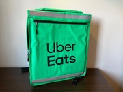 Nowy plecak torba teleskopowa termiczna Uber eats, glovo dostawy pizzy
