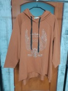 Made in Italy luźna bluza bawełniana roz 46/48 