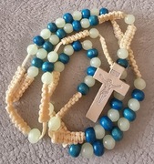 Różaniec z Watykanu fosforyzujący. PREZENT dla Babci .Maj 2025(T).