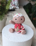 Figurki z masy cukrowej – Święta Bożego Narodzenia. Dekoracje na tort