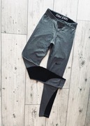 nike pro szare legginsy z siateczką xs 34