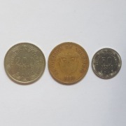 Monety, Kolumbia 200, 100, 50 peso
