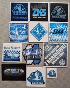 Vlepki STAL Rzeszów, CRACOVIA, Arka Gdynia, Lech, KSZO, Gryf Wej  # 24 mix