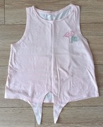 Bluzka na lato dla dziewczynki, flaming, r. 134/140