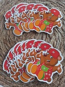 Naklejki Miś 24 szt nowe