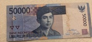 banknot 50000 rupiah Indonezja