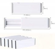 Organizer do szuflad Lifewit 5 szt plastikowe do kuchni garderoby 