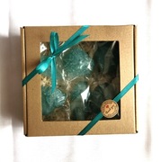 Mydło Glicerynowe-ZESTAW-Szmaragdowe-Przezroczyste