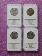 50 Zł MIESZKO I 100 Zł JADWIGA 500 Zł JAGIEŁŁO  10000 Zł WARNEŃCZYK MS 68 