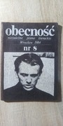 Czasopismo Obecność nr 8 Wrocław 1974 (42)