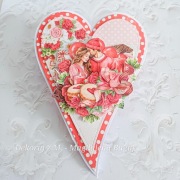 Kartka, ręcznie robiona, Rocznica, urodziny, Walentynki 