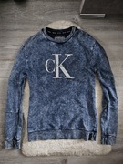 Bluza Calvin Klein Jeans CK Rozmiar XS Niebieska Bluza Calvin Klein S