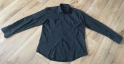 Koszula męska Guide London elast 2XL czarna prążki 45 zł
