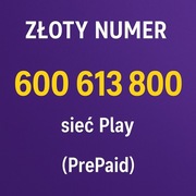 Złoty numer - 600 613 800