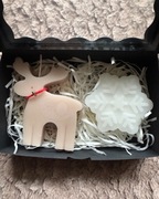 Box świece świąteczne prezent 