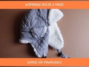 czapka zimowa uszatka one size