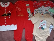 Zestaw ubranek świątecznych dla dziewczynki 