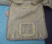 PLECAK KOSTKA WOJSKOWA wz. 70 orginał brezentowy Q