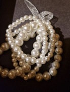 Bransoleta z perełkami sztucznych
