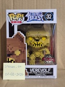Funko Pop 8-Bit Altered Beast Werewolf (Gold) #32