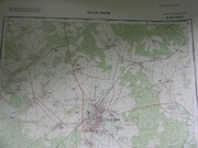 Mapa topograficzna 1:50 000 N-33-140-C Sulechów 