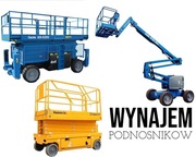 Wynajem podnośników zwyżek nożycowych przegubowych ładowarek - Zakroczym