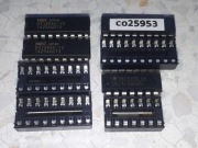 Rozszerzenie pamięci o 64KB RAM + CO25953 + 74LS95 Atari + podstawki 128KB