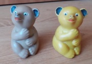 Małe misie (zabawki gumowa)_ z PRL