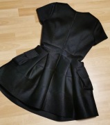 By o lal la! - piękna elegancka czarna sukienka roz. 1