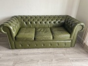 SOFA CHESTERFIELD CLASSIC SKÓRA 3 OS.