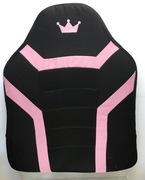 Czarno różowe oparcie do Fotela  Gamingowego kanapy łóżka Nowe