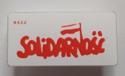 Odznaka - przypinka "Solidarność" oryginał + opornik z tamtych czasów