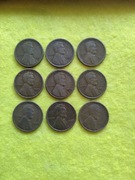 Lincoln Cent 1920 1929 (S)! Komplet 